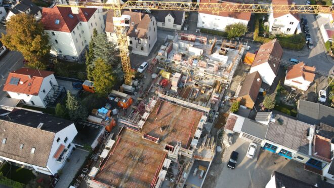 Betonkernaktivierung für die UNIKLINIK APARTMENTS