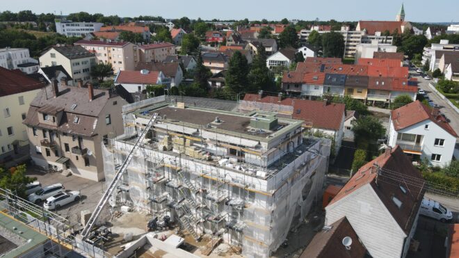 Gründach für UNIKLINIK APARTMENTS