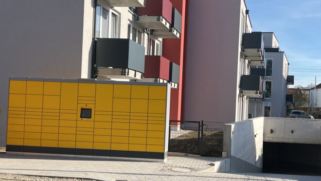 DHL Packstation für UNIKLINIK APARTMENTS