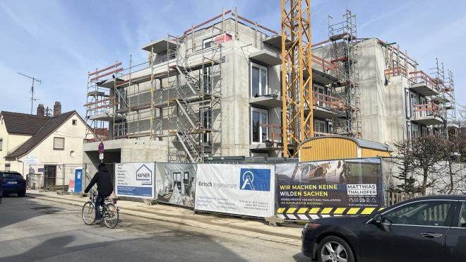 Baustellenupdate UNIKLINIK APARTMENTS.Markgrafenstraße 50