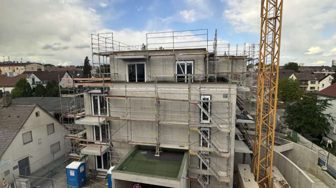 Baustellenupdate: Der Innenausbau schreitet voran